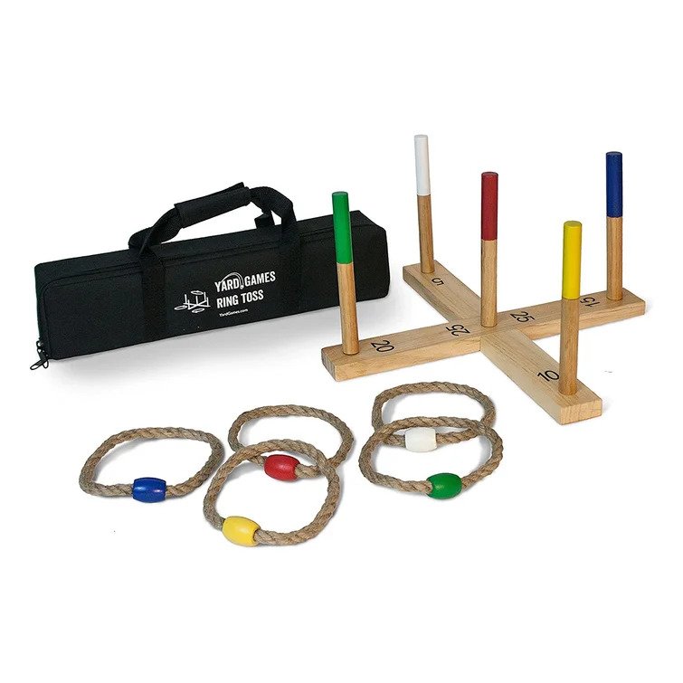 Yard-Games - Wooden-Ring-Toss-Game